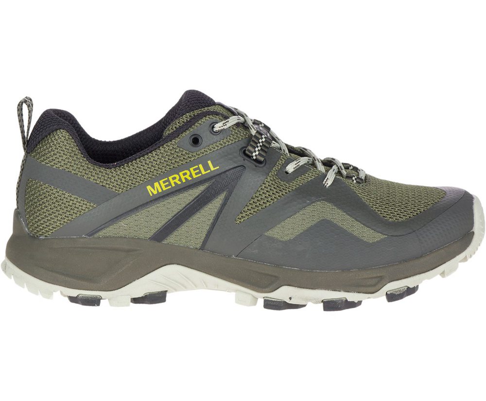 Merrell Hiking Shoes Olive - MQM Flex 2 - Mens 83QKGPECJ